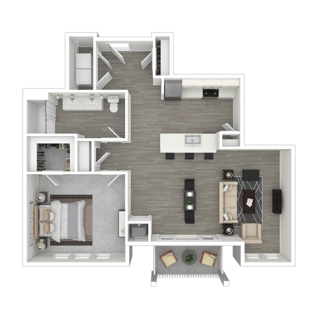 Floor Plans for the new elevator buildings at Haddon Point Apartments